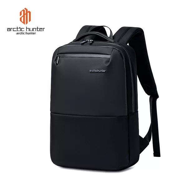 New Business Computer Bag Men's Simple Backpack Daily Commute Water-repellent Travel Backpack College Student Backpack