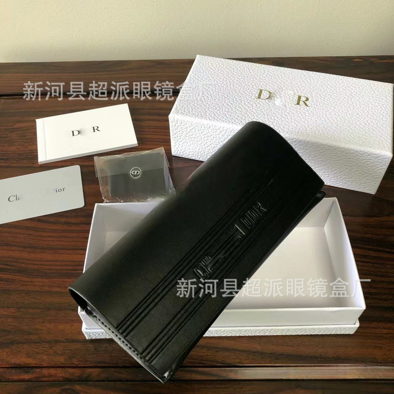 New Cd Home 30Mon Sunglasses Sunglasses Box for Men and Women with Big Faces, High-End Retro Anti-Uv Round Faces, Korean