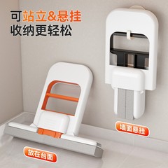 桌面便捷干湿喷水迷你手持小拖把免手洗清理室内两用小型胶棉拖把