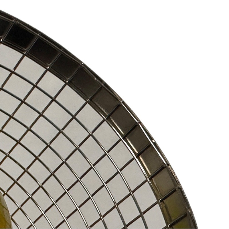 Acero inoxidable barbacoa jaula redonda tubo de Red auxiliar herramienta suministros al aire libre portátil camping picnic