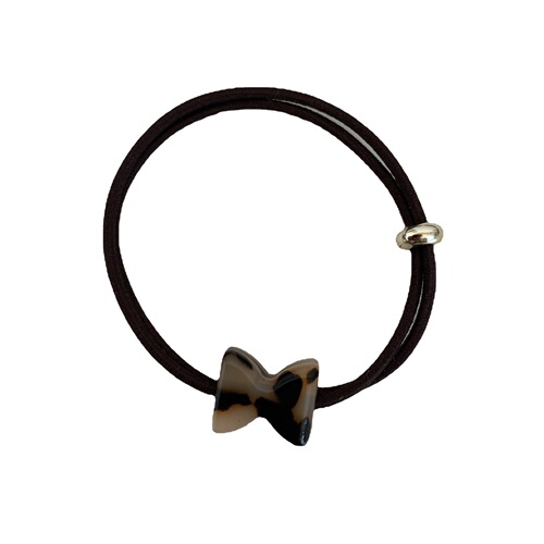 Sweet and cute puppy bow hair tie acetate plate girly sexy love headband simple headdress hair accessories