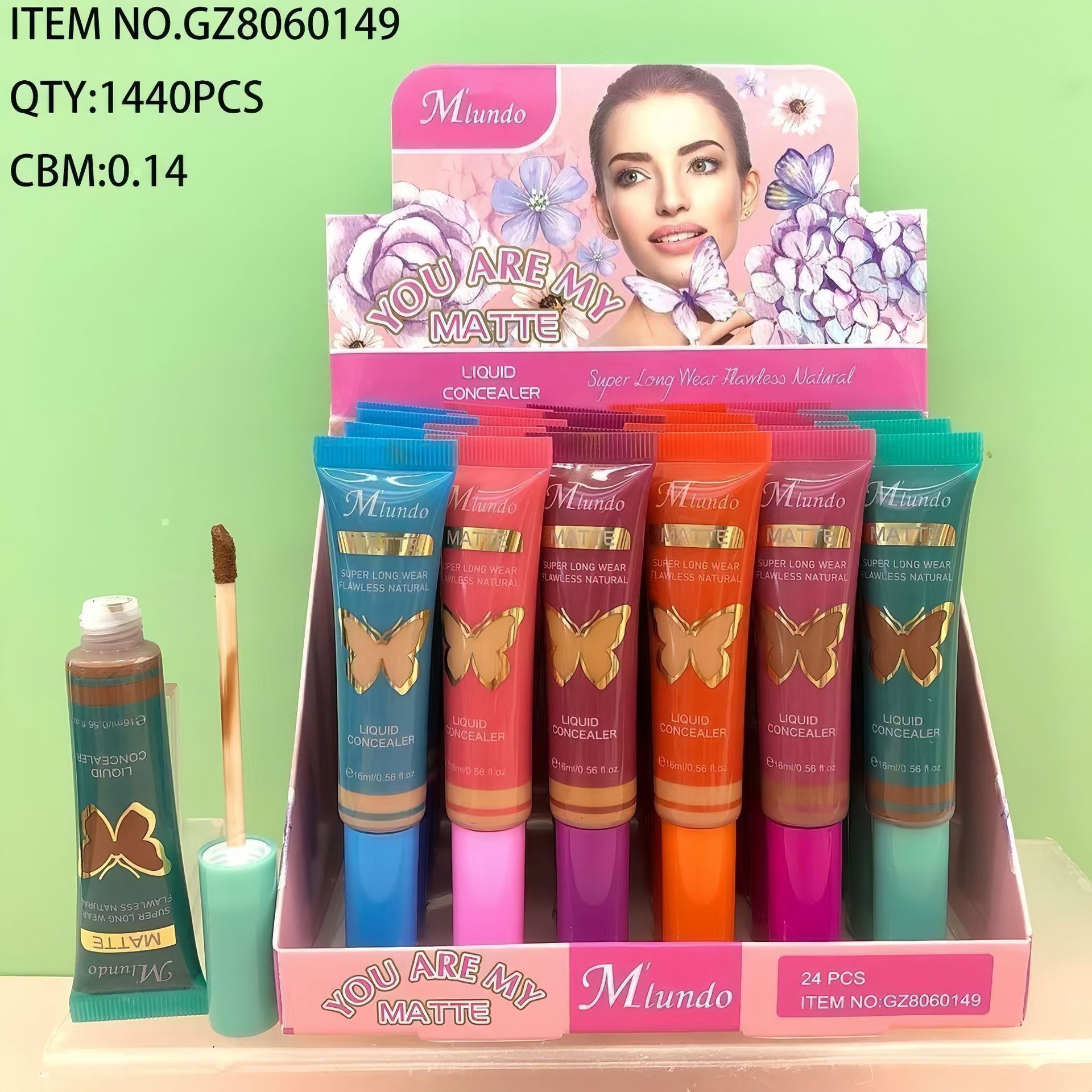 Base Correctora de Maquillaje de 6 Colores Impermeable y Control de Grasa image 7