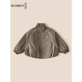 童装男童2024秋冬新款夹棉棉衣儿童冬装儿童棒球服棉服外套洋气潮