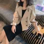 宽松春秋款气质西装领风衣