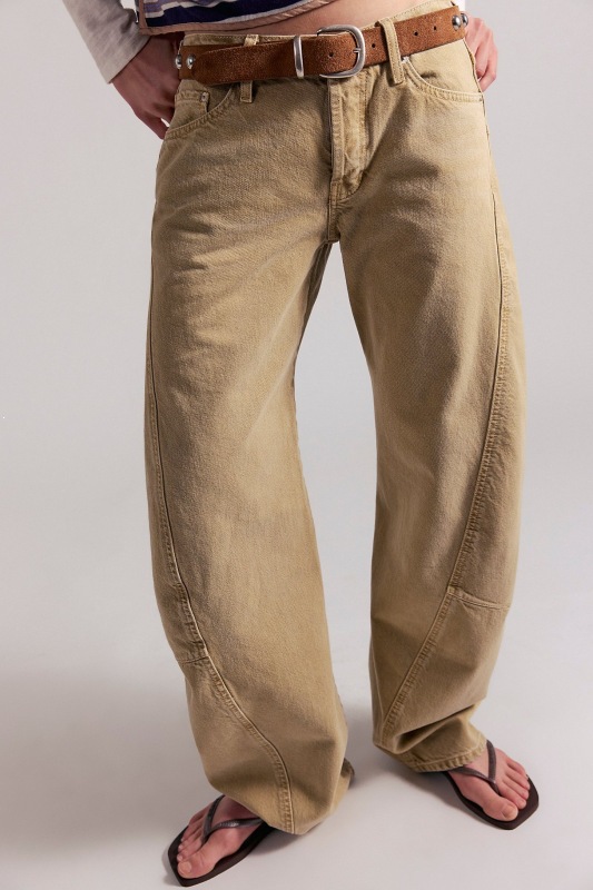 Jeans Rectos para Mujer de Mezclilla, Cintura Media, Ligeramente Elásticos