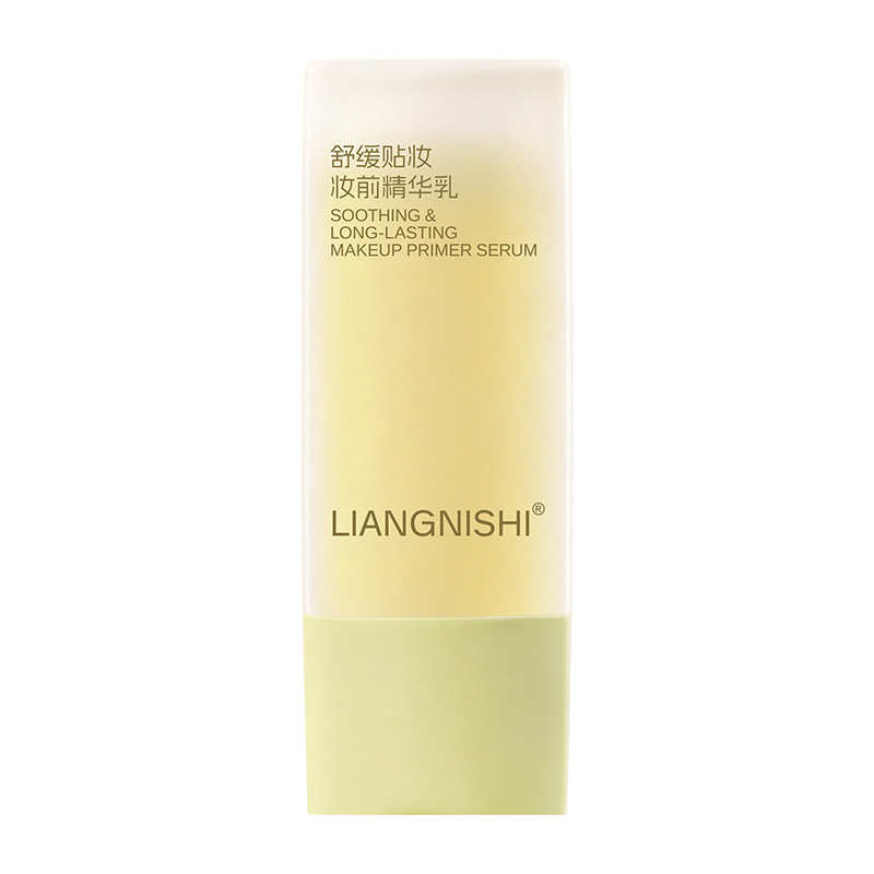 Belle Nishi calmante, crema de maquillaje natural, maquillaje humectante, maquillaje no pegado, maquillaje de maquillaje