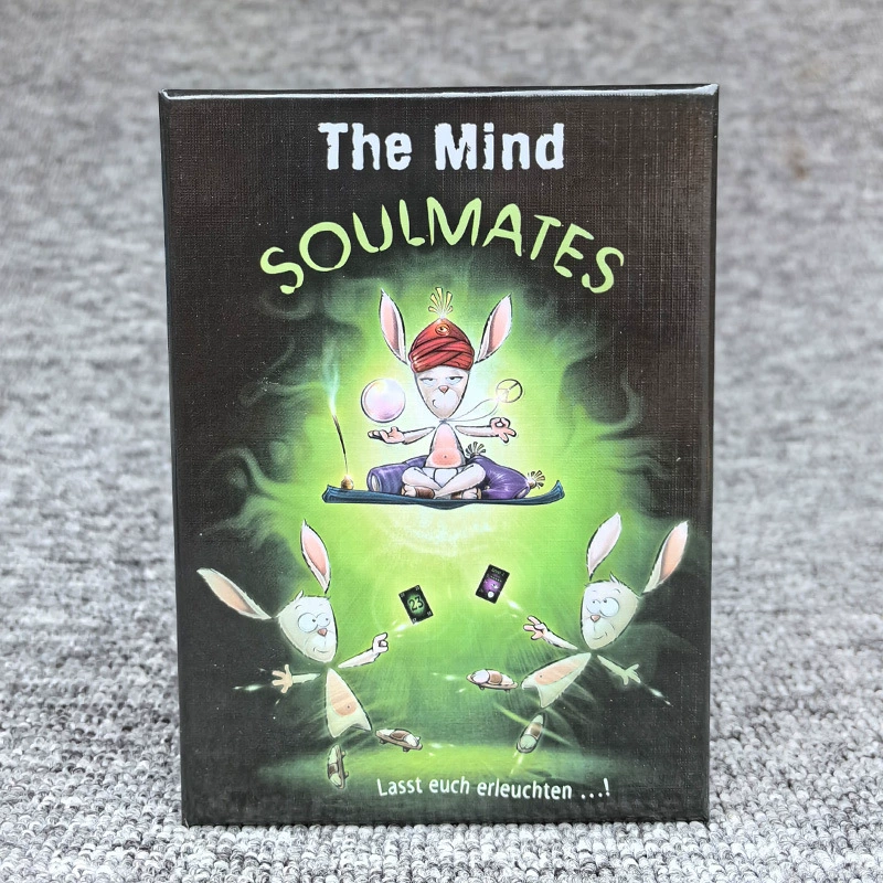 Английская версия настольной игры The Mind Mind Synchronization Sensory Single Card Game Card Game Card Card Game