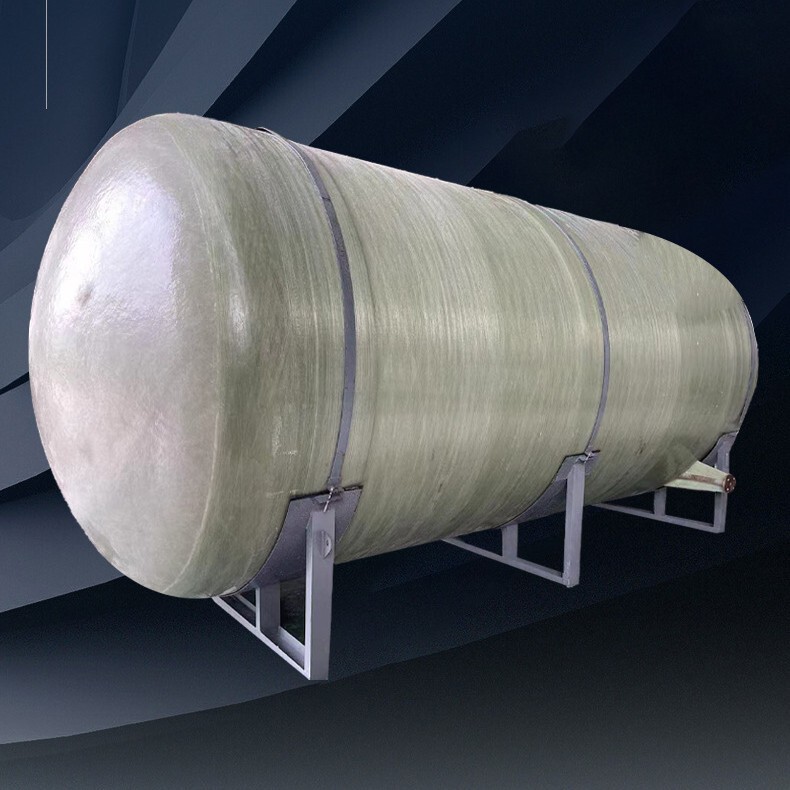 Fiberglass Horizontal Storage Tank Customized Residential Area Food Grade Fiberglass Storage Tank Fire Water Storage Tank Pressure Tank