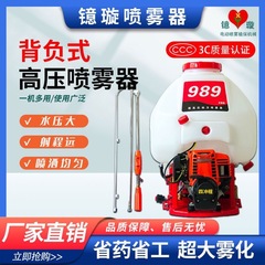 バックパック高圧噴霧器 4 ストローク農業噴霧器果樹園消毒ハイパワーガソリン噴霧器