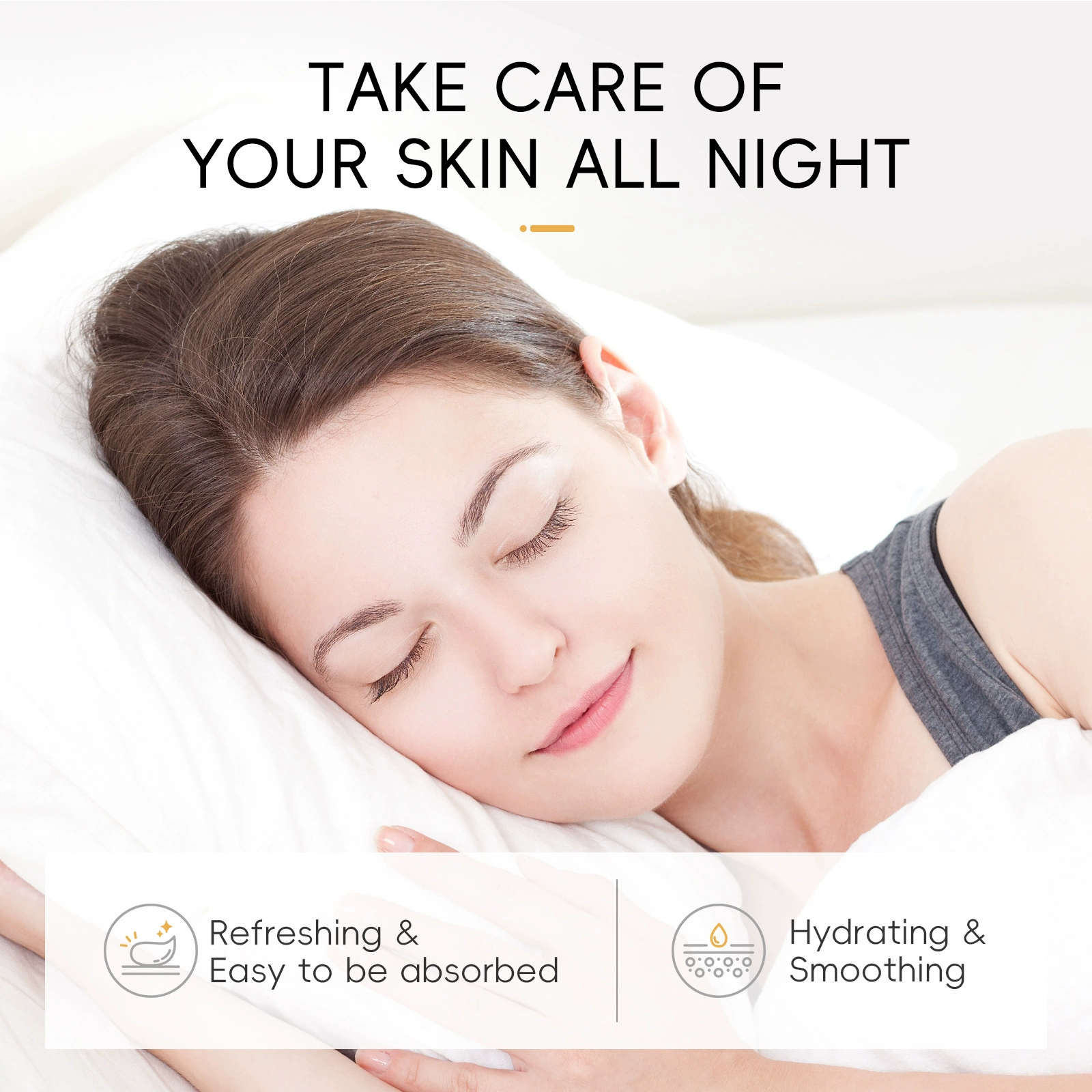 莱蔻 Night moisturizing nutritious face mask, 15 pieces, wholesale