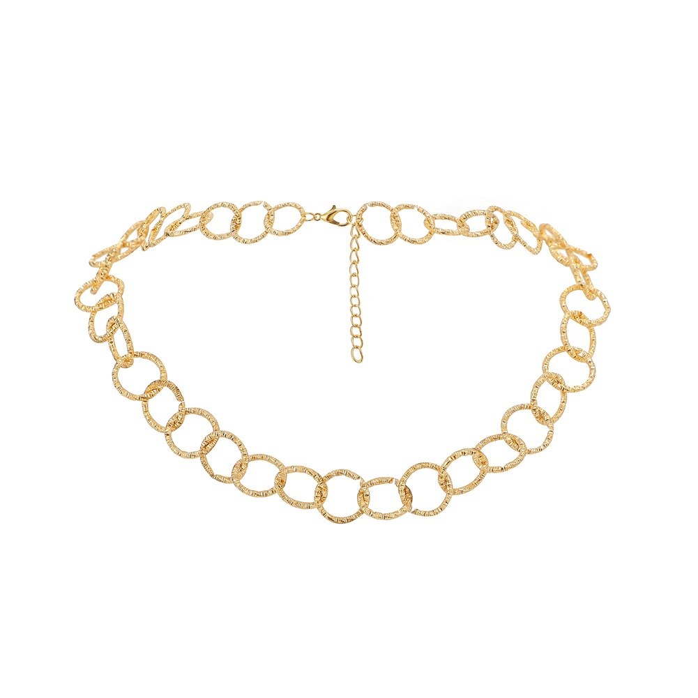 Fashion U Shape Iron Plating Unisex Necklace 1 Piece