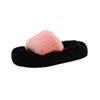 Keep warm demi-season slippers indoor platform, footwear, wholesale