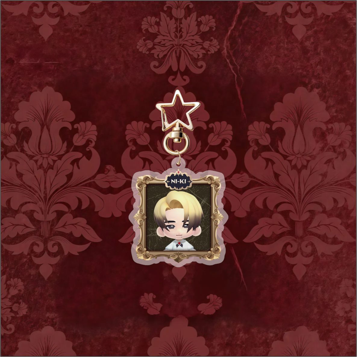 Cartoon acrylic keychain