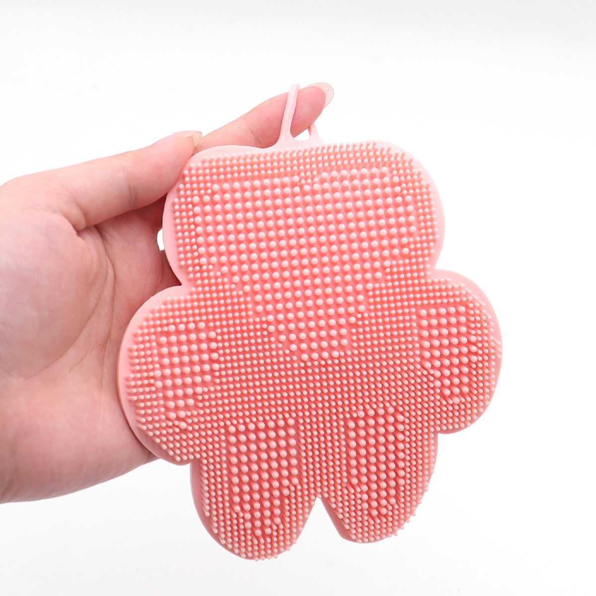 Cepillo de baño de mascotas transfronterizos para perros productos de limpieza para perros cepillo de baño de gatos cepillo de baño de doble cara cepillo suave