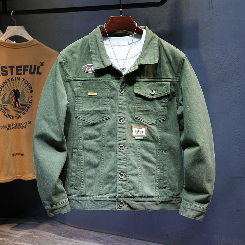 2024 spring simple new loose tooling washed men's top jacket JK545_voghion.com