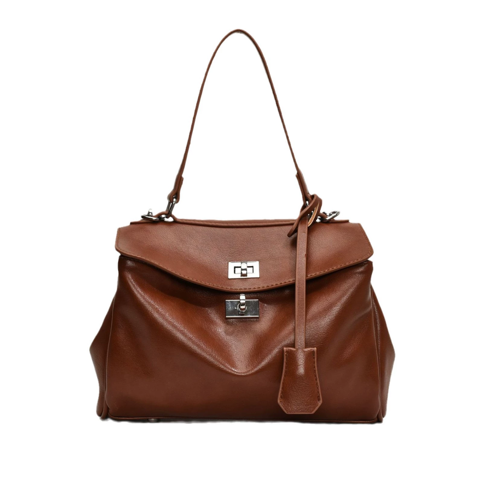 Retro capacious one-shoulder bag, shoulder bag, high-quality style