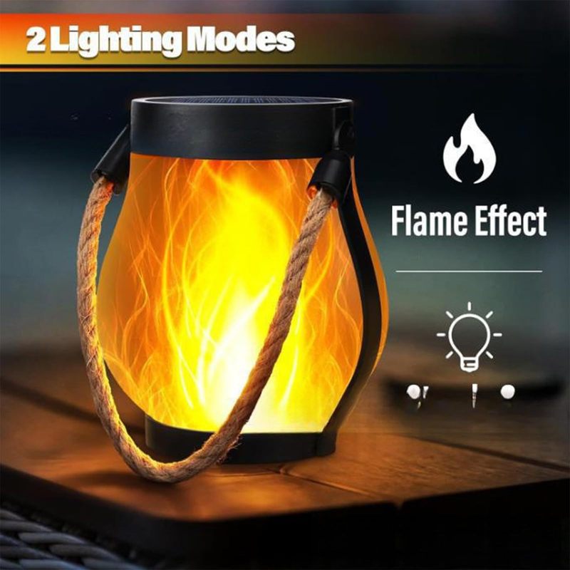 跨境新品 Flickering flame garden lamp 闪烁火焰花园灯|undefined
