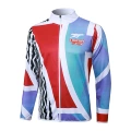 A844# 2425 long pull arsenal red white green inkjet (white zipper)