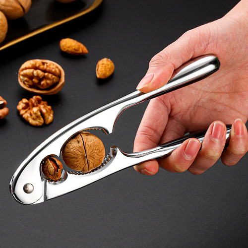 Nut Cracker Household Gadget Nut Cracking Pliers Black Walnut Opener Steel Opening Tool