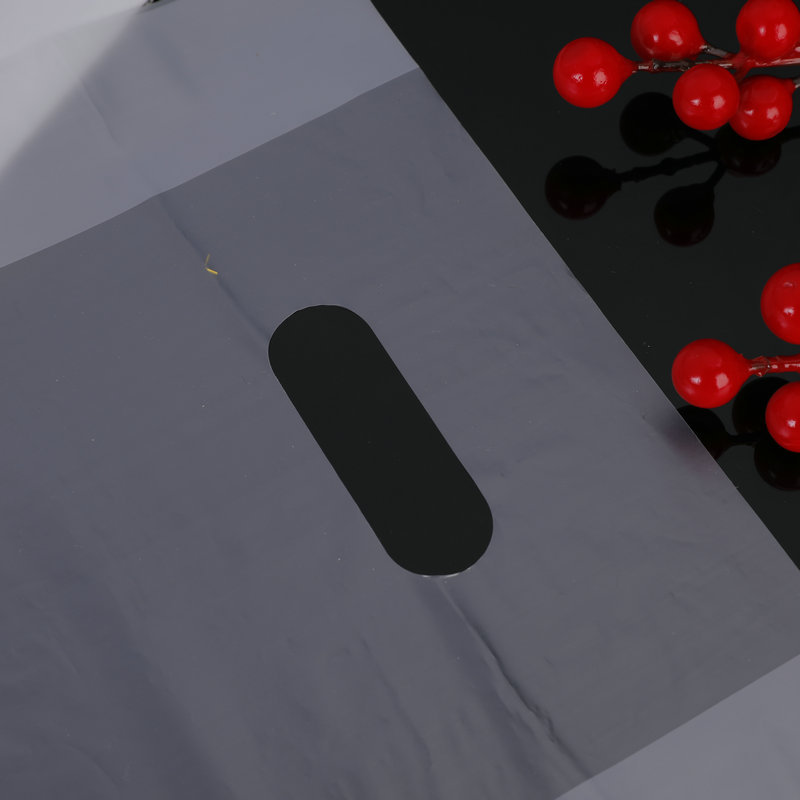 现货PE风琴手挽袋两杯装外卖奶茶咖啡打包袋一次性塑料饮料手提袋