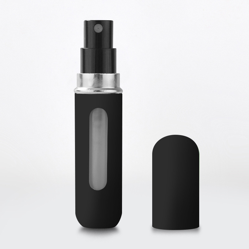 5ml de llenado inferior perfume sub-botella presionando botella de spray portátil de viaje sub-botella de líquido sub-contenedor botella cosmética