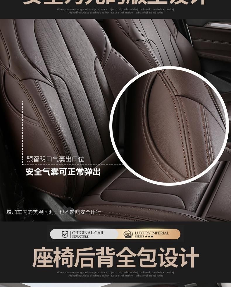 BYD Han, Seal, Destroyer, Dolphin, Yuan, Song, Qin PLUS, and Tang models – genuine leather, fully enclosed car seat covers