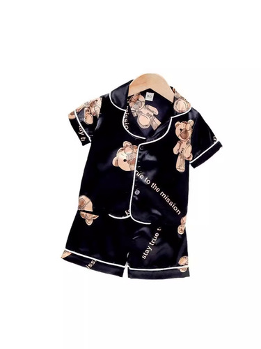 Children's wear pajamas summer thin children cotton silk suit home wear imitation silk children's air-conditioned clothes short-sleeved shorts