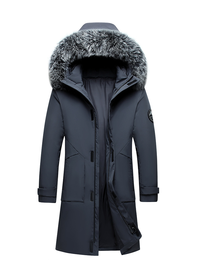 Men's Clothing winter Coat jacket men's trendy brand jacket thickened and warm trendy brand fashionable warm and comfortable Coat jacket_voghion.com