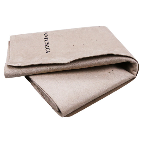 Wind instrument saxophone bore cleaning wipe guitar piano instrument universal suede square wipe cloth