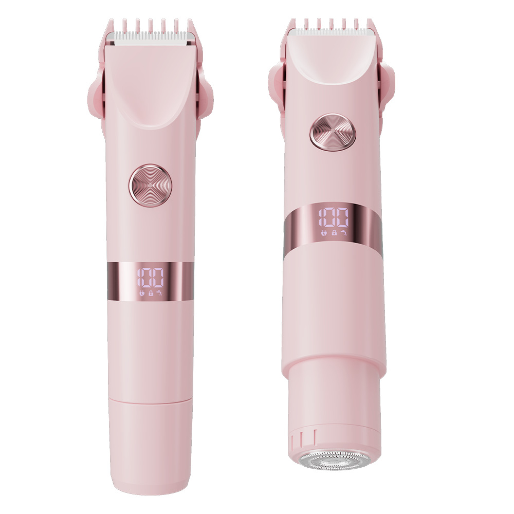 Electric intimate multifunctional trimmer for home use, washable