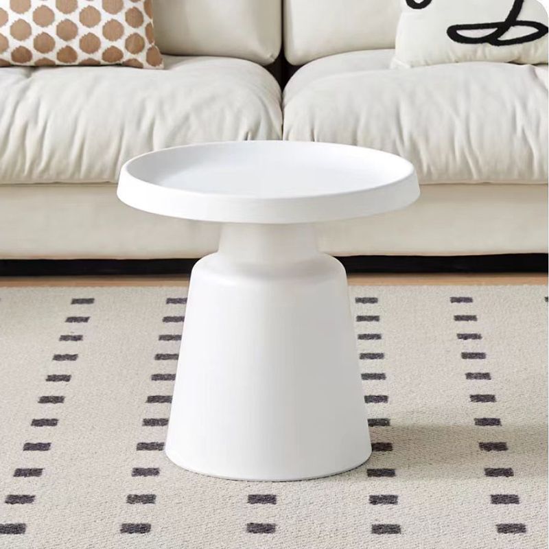 작은 흰색 커피 테이블 + 두꺼운 버전