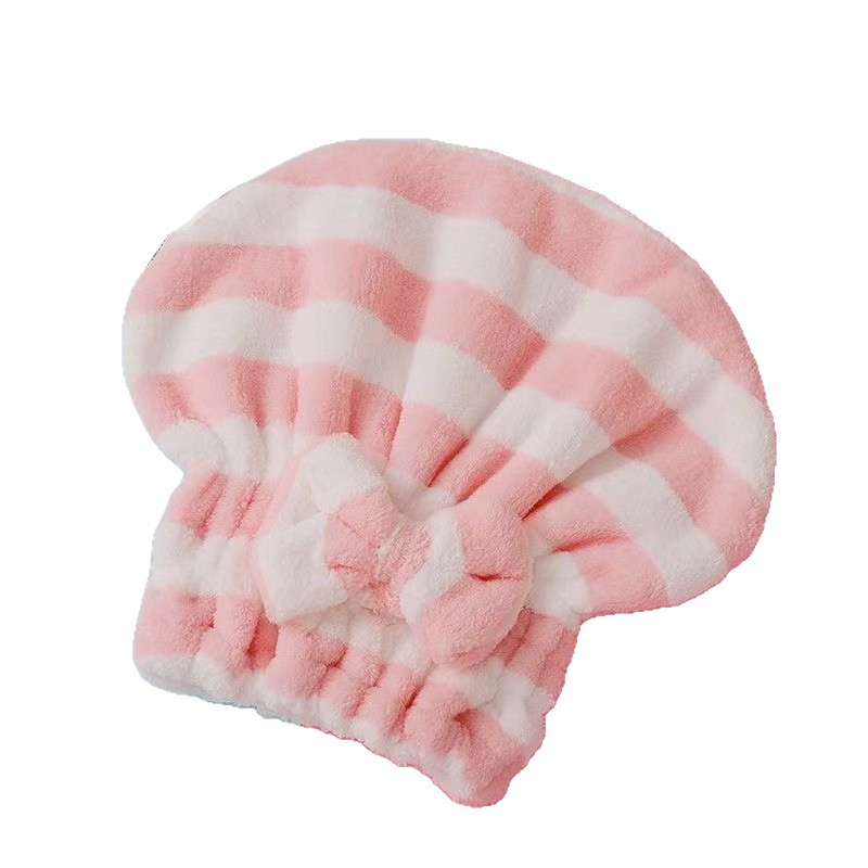Cabello seco gorro de princesa fuerte absorción bolsa de agua toallitas de cabello largo sombrero de baño de cabello seco rápido grueso toallas de cabello seco lindas toallas de limpieza