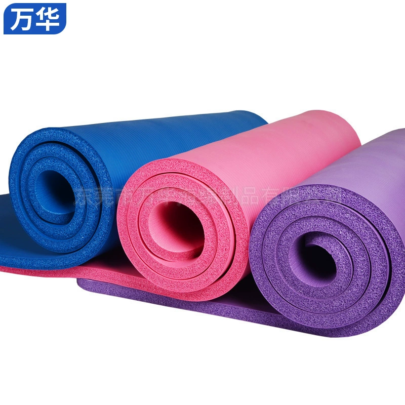 Заводское изготовление ковриков для йоги из НБР с текстурой, антискользящее покрытие, возможность нанесения логотипа, выбор размера и цвета, водонепроницаемая поверхность.