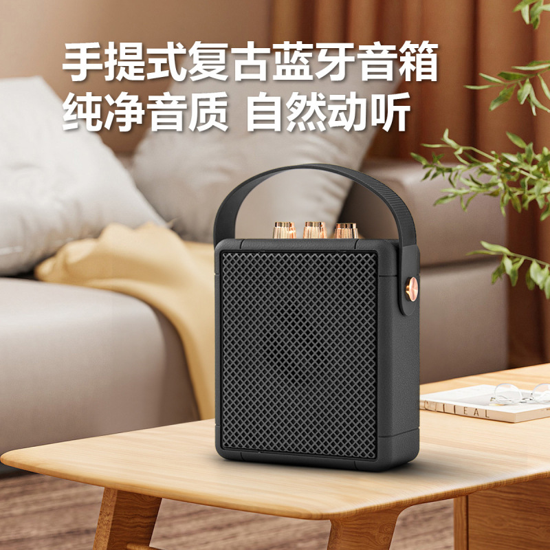 越境供給W2ポータブルBluetoothスピーカー、ワイヤレスホーム/アウトドアスピーカー、ポータブル小型スピーカー、カラオケスピーカー|undefined