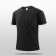 Flat for thin short sleeve T-shirt men's seamless indentation pocket plus size jacket men's cool breathable quick-drying clothing manufacturers