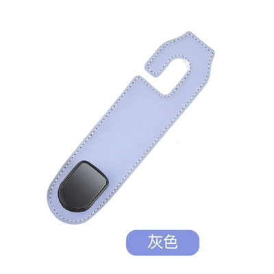 Car seat back Hook Car hanging - gray-single