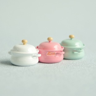 8 Minutes 12 Minutes Doll House Dollhouse Mini Model Ob11 Gsc Scandinavian Candy Color Soup Pot