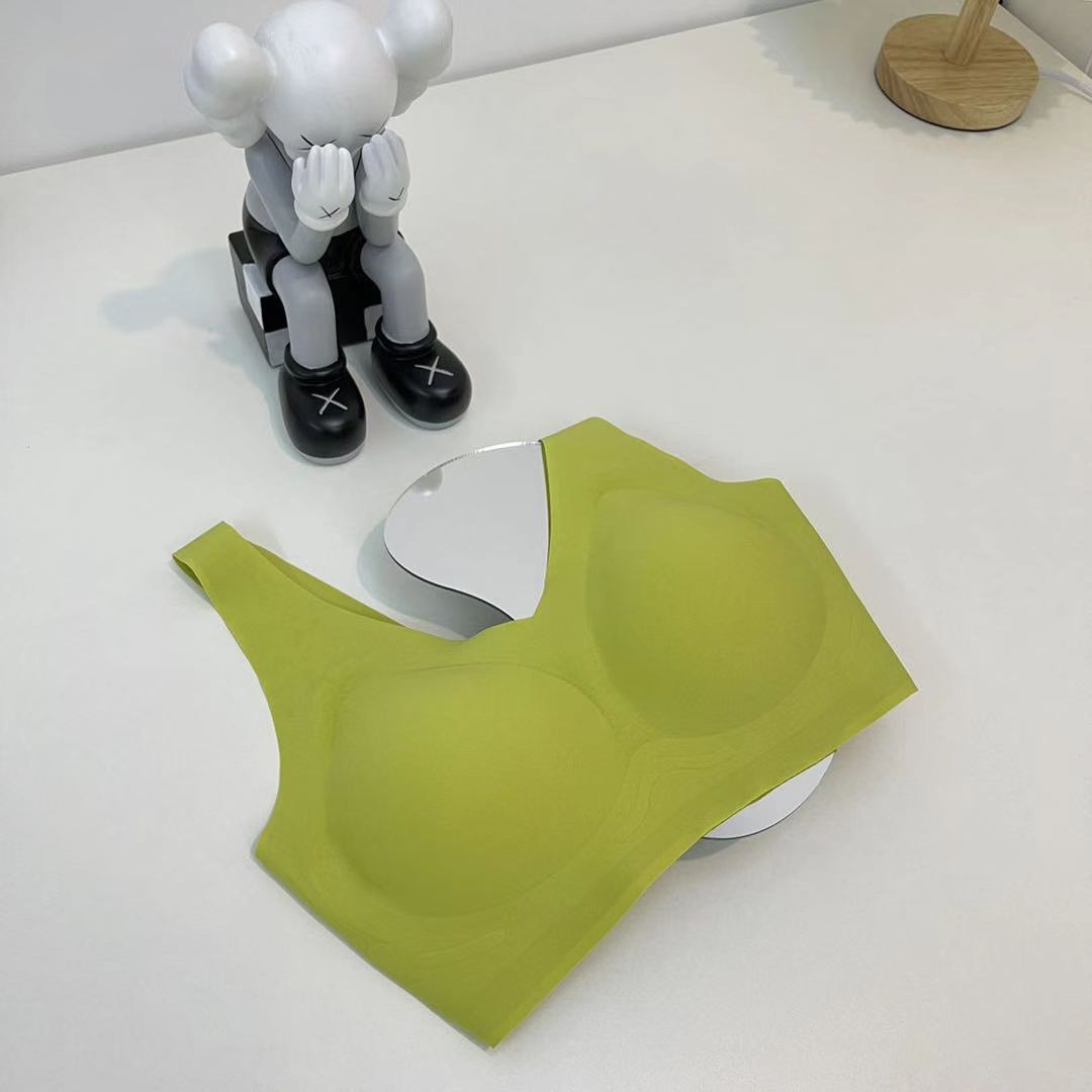 Nuevo sujetador francés de alta calidad con soporte suave para otoño e invierno, ropa interior sin costuras, sujetador fino sin aros push-up