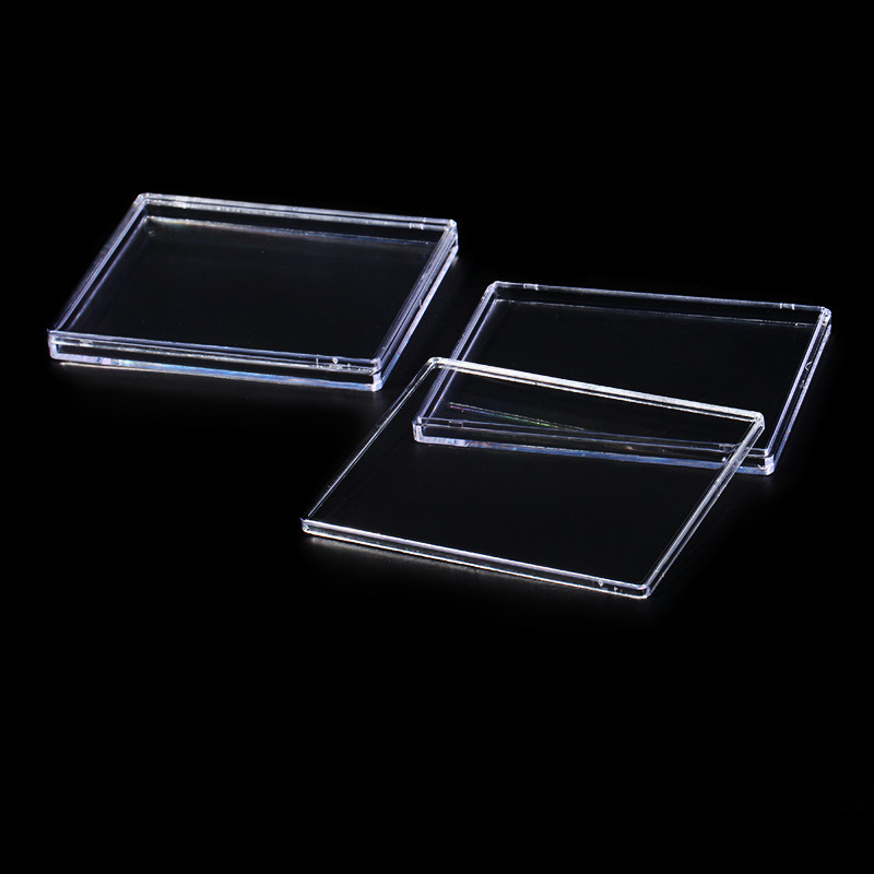 彩绘饰品塑料水晶盒 亚克力高透盒首饰塑胶盒 饰品展示透明包装盒