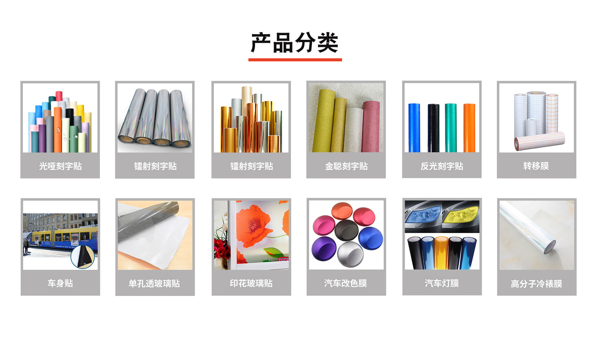 产品分类
