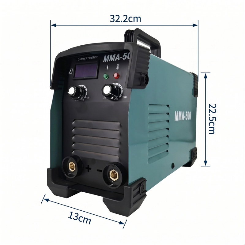 Máquina de soldadura eléctrica de mano pequeña para el hogar al por mayor transfronteriza 220V máquina de soldadura por puntos con pantalla digital inteligente de disipación de calor de hoja grande