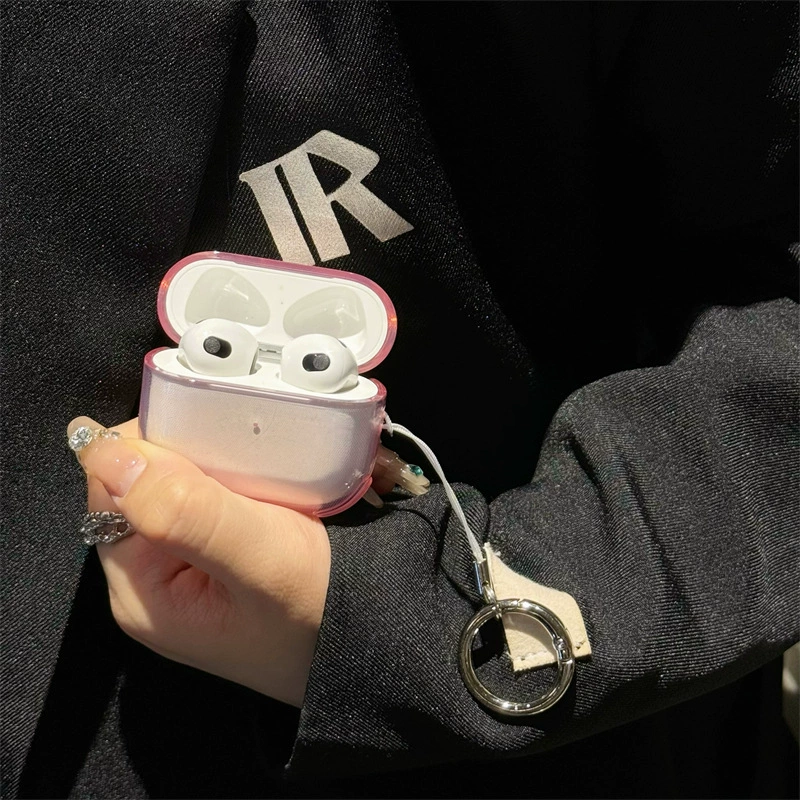 Apple, прозрачный совместимый защитный чехол, наушники, простой и элегантный дизайн, pro3, pro2, bluetooth