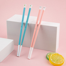 工厂批发筷子单人学生儿童便携外带可爱餐具便携盒训练快学习筷