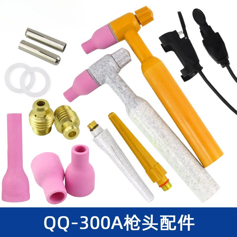 QQ/QS300A аргон-дуговая сварочная головка с водяным охлаждением сварочная шва фитинги фарфоровый рот вольфрамовый игольчатый зажим