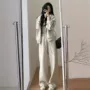 春秋季显瘦运动连帽卫衣