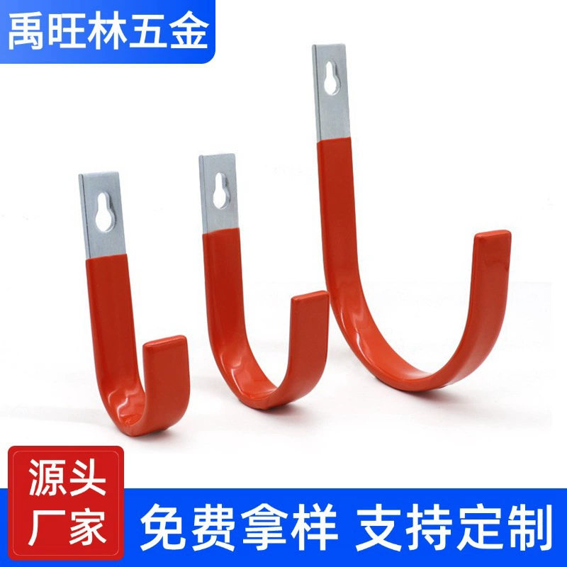 Крюк для стены из стали, выдерживающий нагрузку, для Amazon, большой крюк для хранения, гаража, склада, стеллажа для хранения водопроводных труб