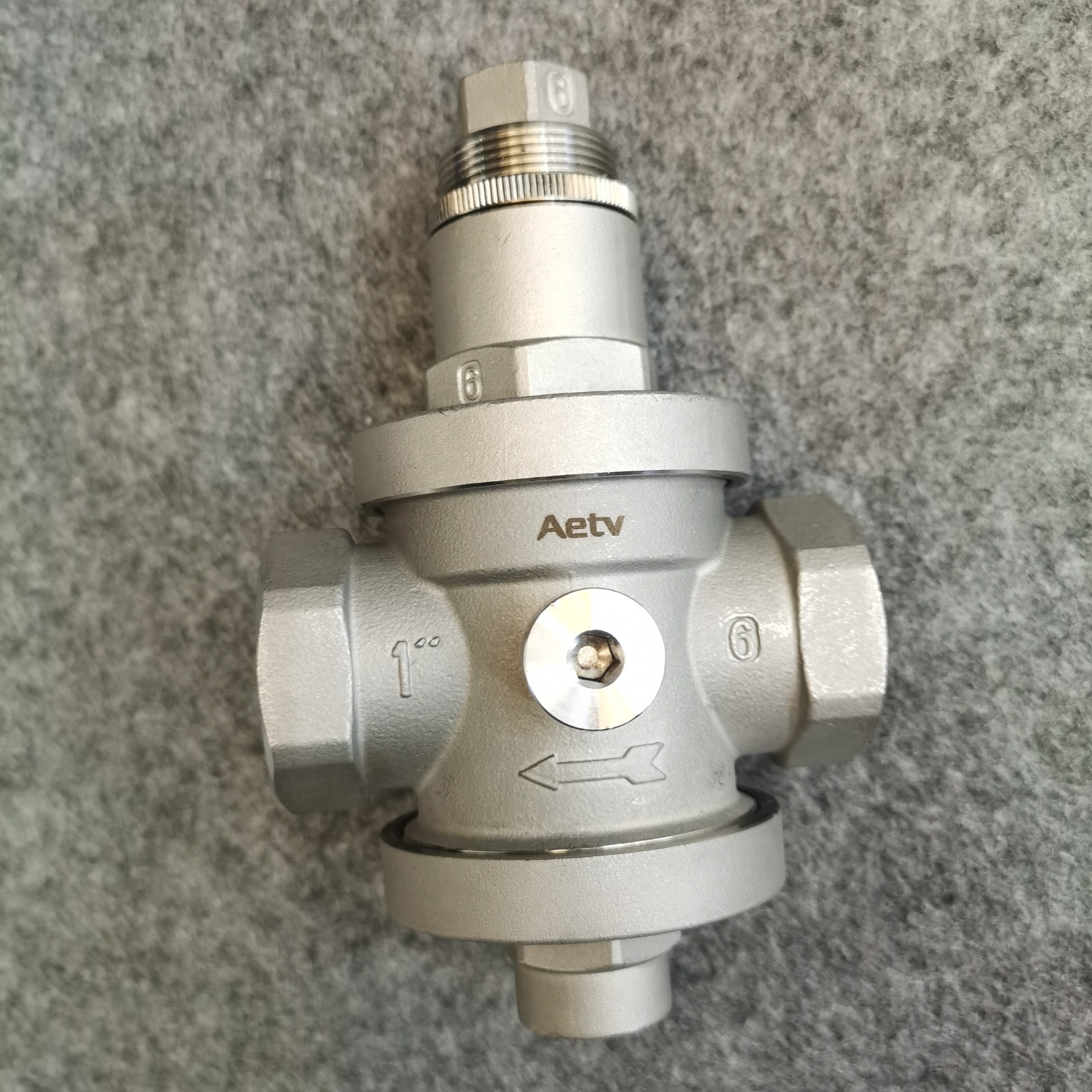 供应AETV自来水入户不锈钢支管减压阀543 净水器减压阀空压机减压