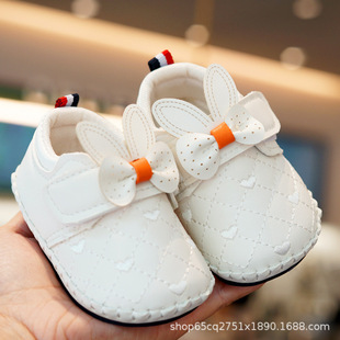 Baby Shoes Soft Sole Non-slip Spring and Autumn Beginner Baby Girl Shoes 0-1 Year Old Anti-drop Toddler Shoes Little Princess
