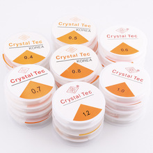 进口圆形透明鱼丝弹力线 10米彩色水晶线DIY串珠弹力绳饰品配件