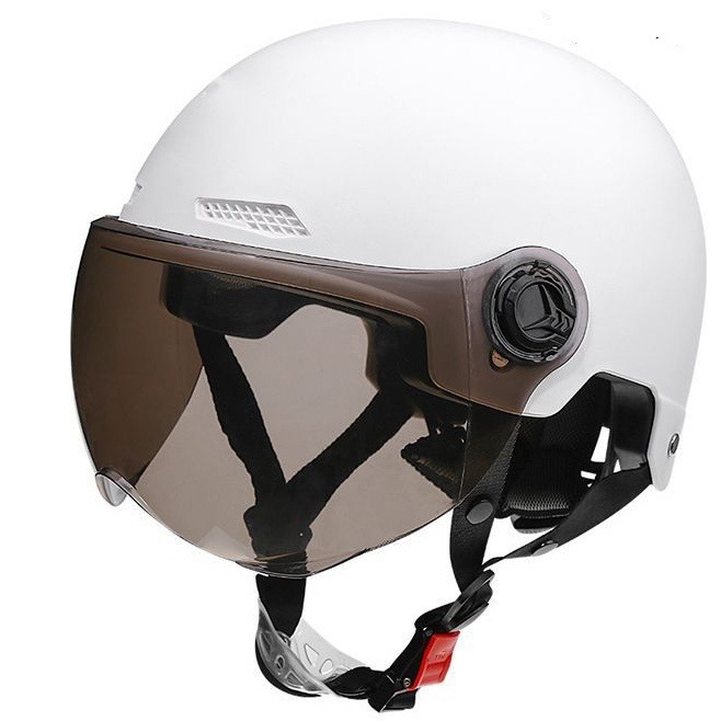 흰색 (다크 브라운 커버)